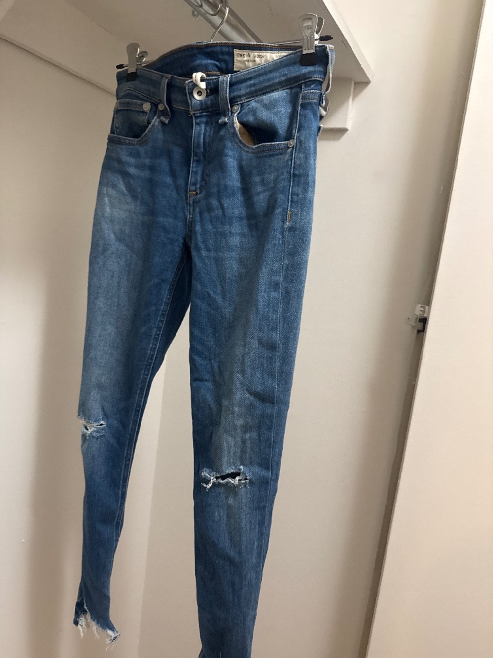 Rag & bone distressed jeans